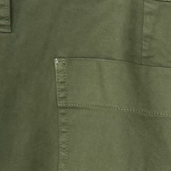 J. Crew Sailor Slim Wide-Leg High Rise Distressed Fatigue Chino Pant Size 33 - Picture 11 of 16